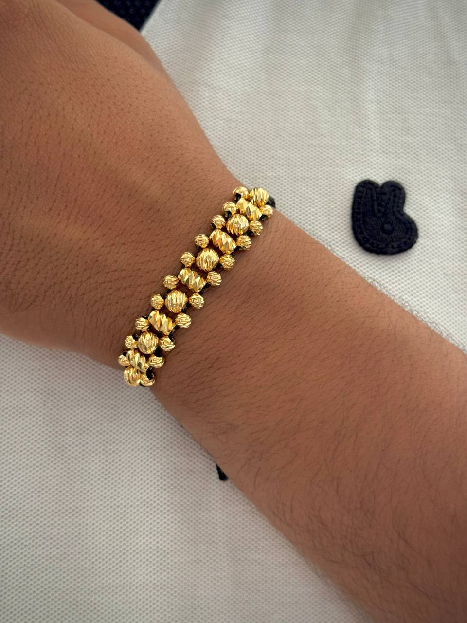 Pulsera Barril Y Balines 6 MM