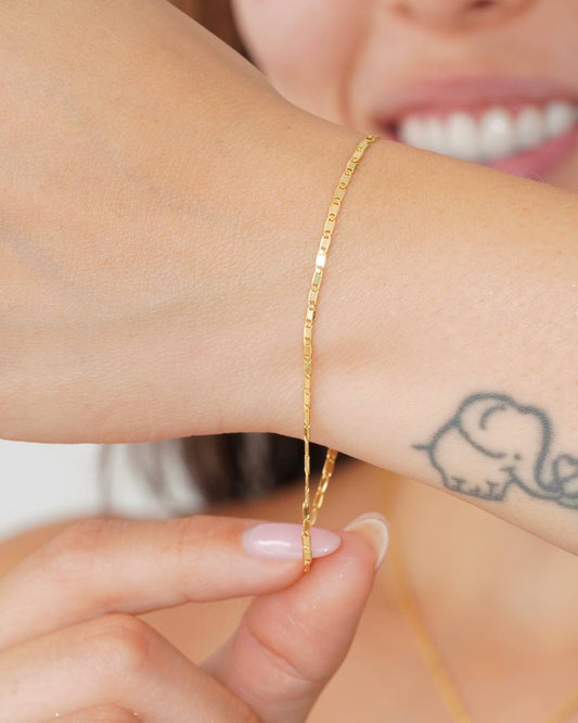 Pulsera Escalera Plana