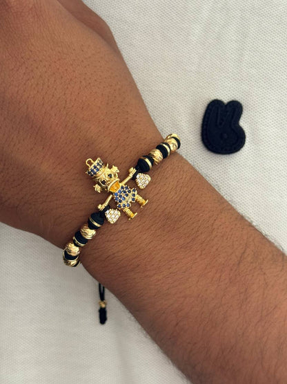 Pulsera Neoro Tío Rico 6 MM