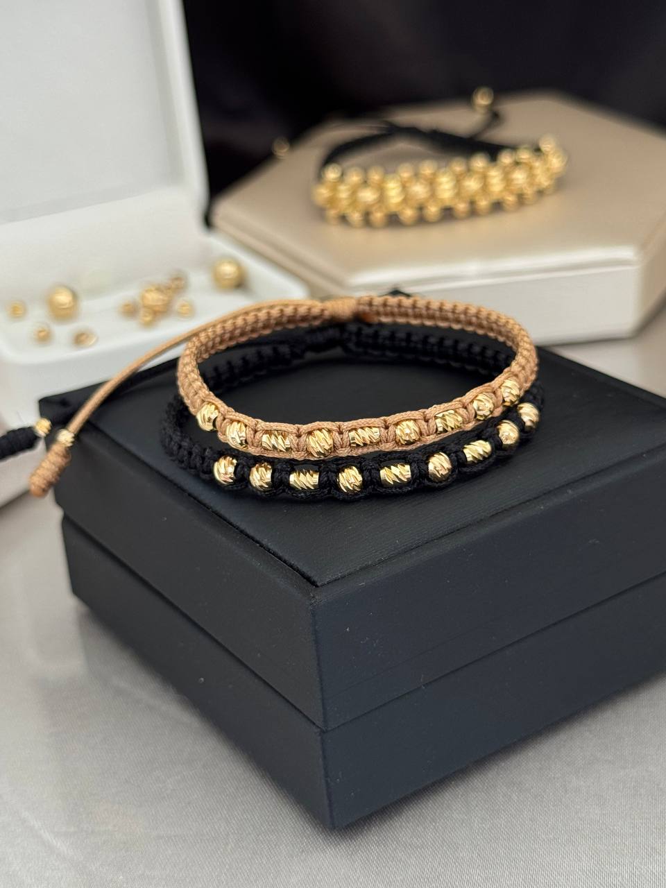 Pulsera Destellos En Oro Laminado 18K